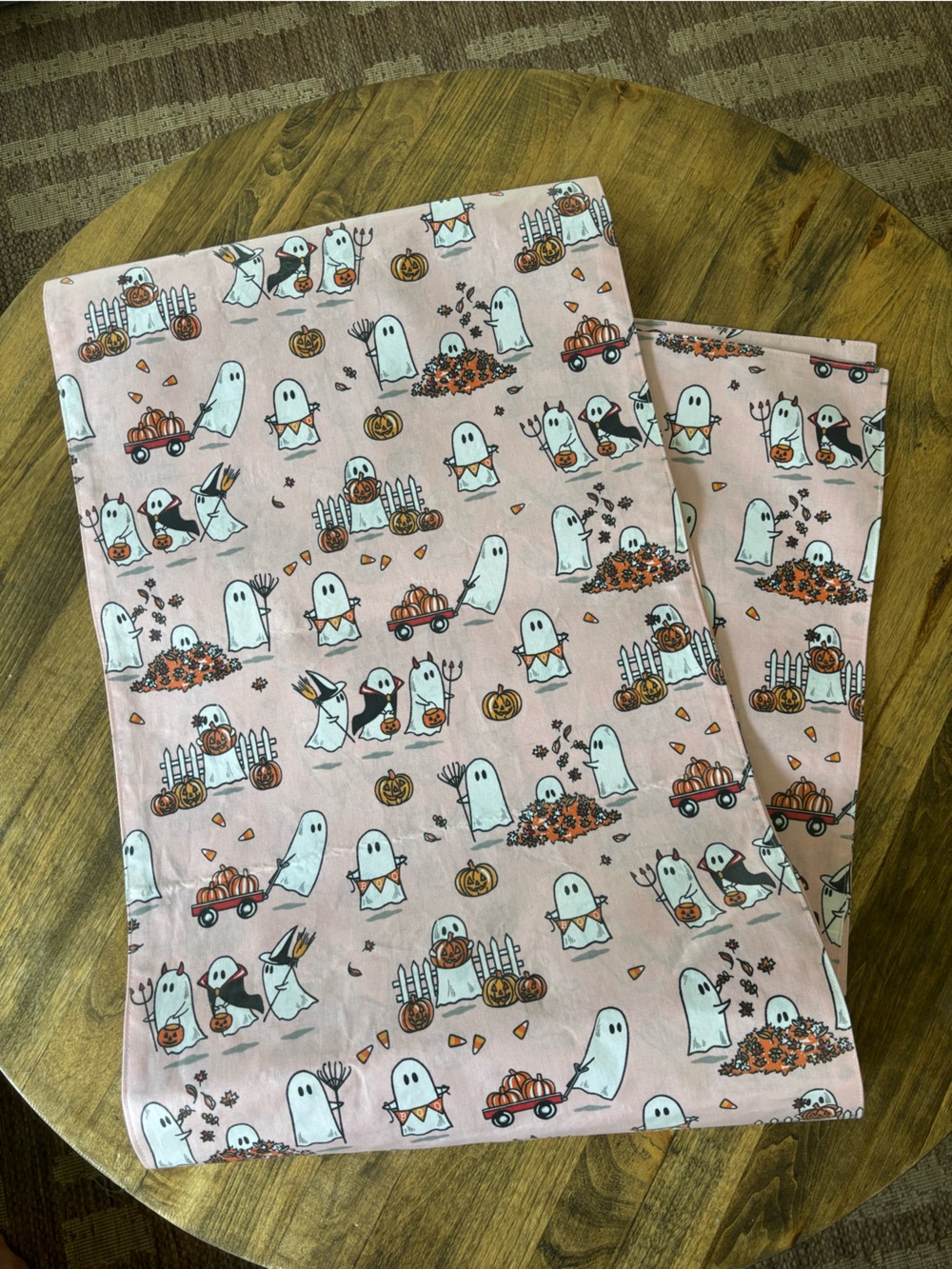 90” Halloween Ghost Table Runner
